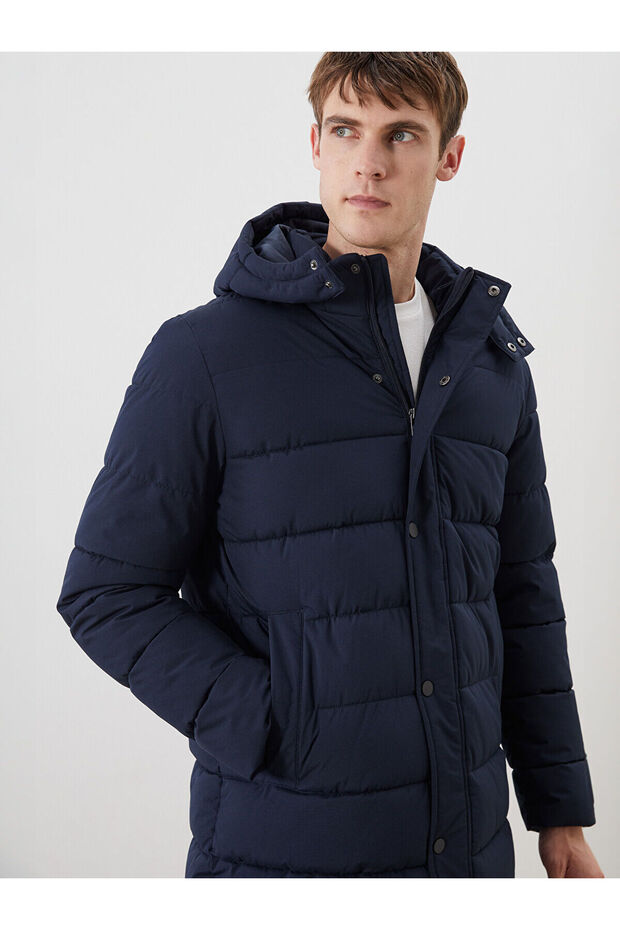 Ozmarka New Season Standard Fit Hooded Men's Parka
