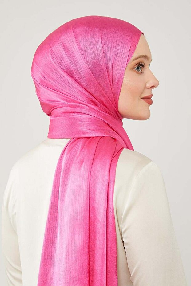 Fuşya Janjan Şal - 3