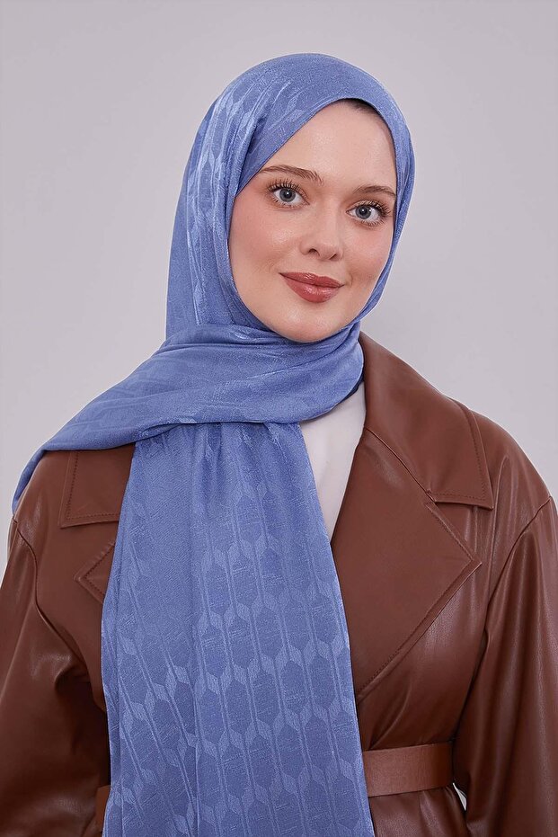 Mavi Janjan Şal - 3