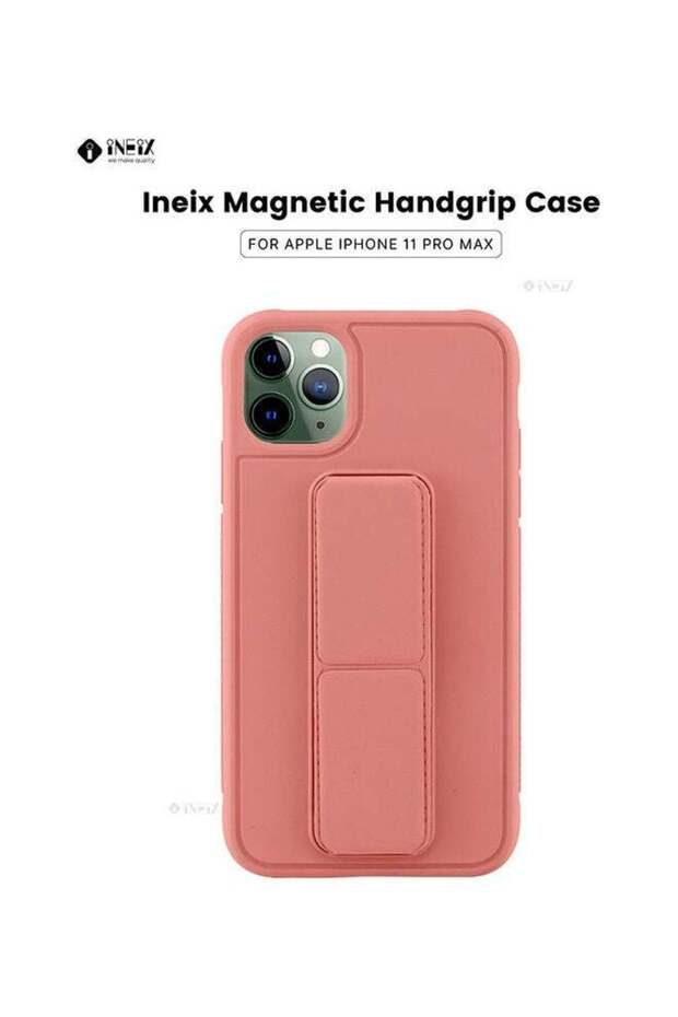 حزام معصم مغناطيسي 3 في 1 مع حامل وغطاء جراب لهاتف Apple iPhone 11 Pro Max