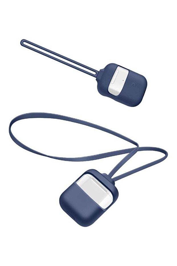 حافظة واقية من 3 قطع مع حزام لسماعات Apple AirPods