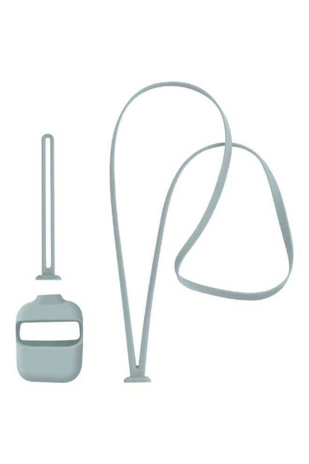 حافظة واقية من 3 قطع مع حزام لسماعات Apple AirPods