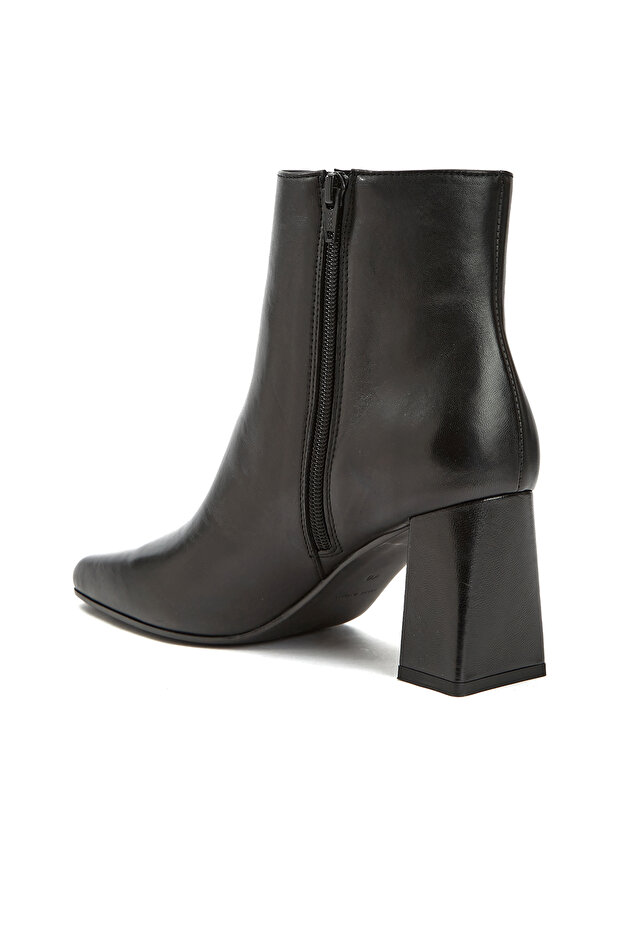 Siyah Kadın Deri Bot - 3