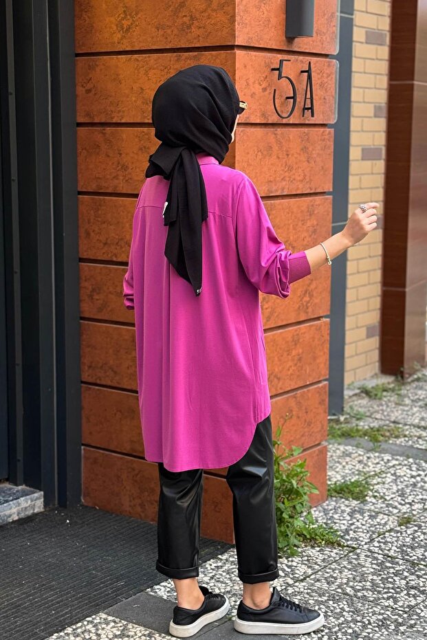 Gömlek 6926 Menekşe - 4