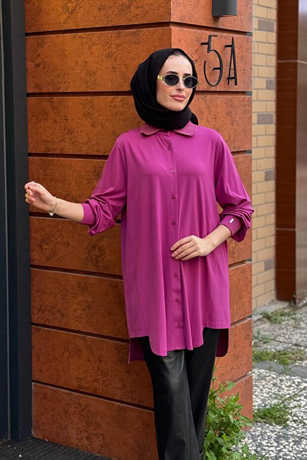 Gömlek 6926 Menekşe - 3