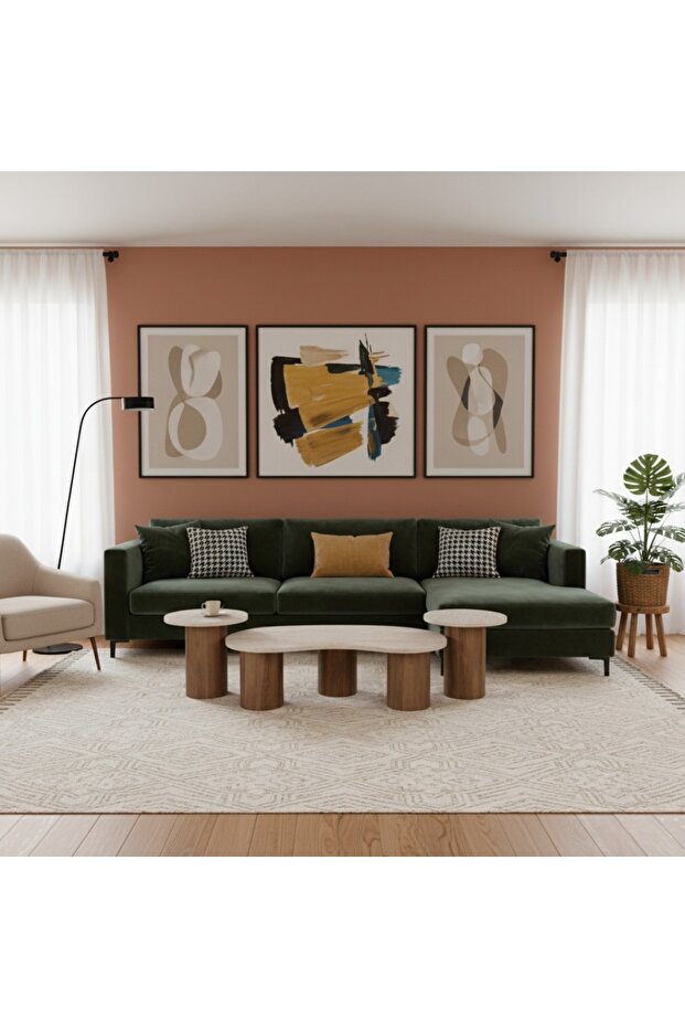 Luxury coffee table set - 1