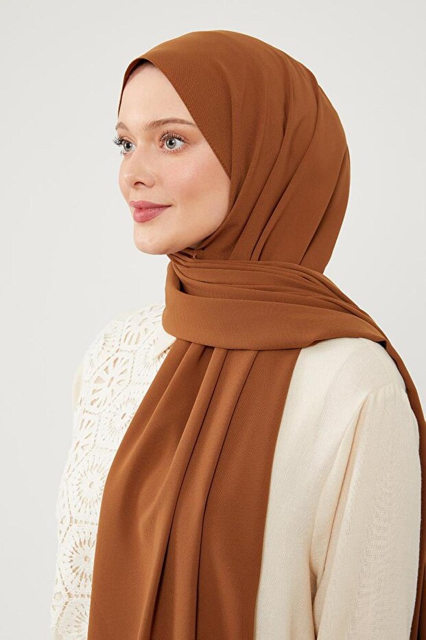 Camel Medine İpeği Şal - 3