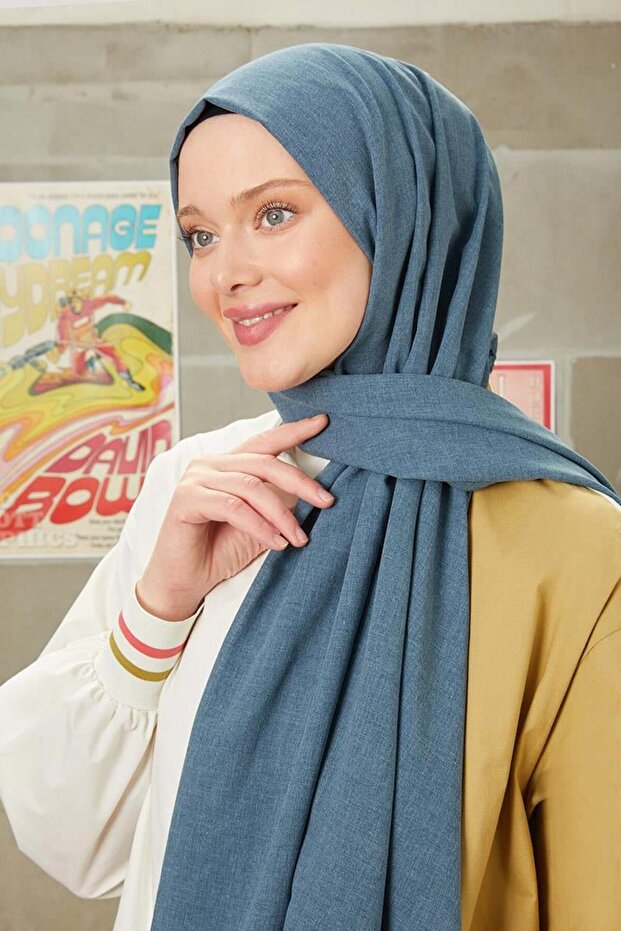 İndigo Harman Şal - 1