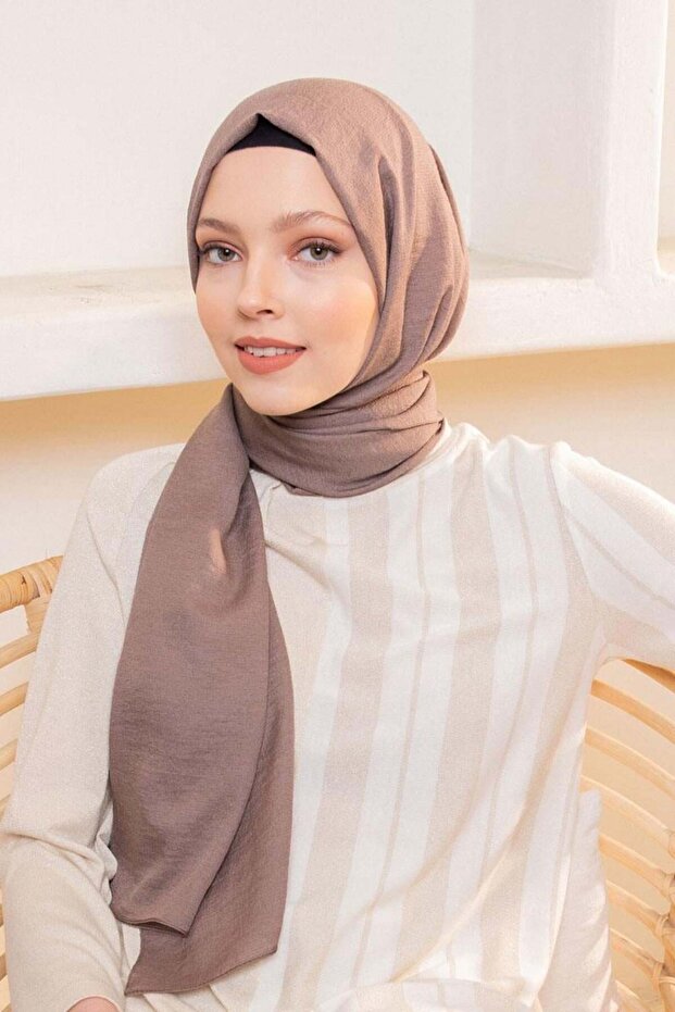 Açık Vizon Junset Şal - 1