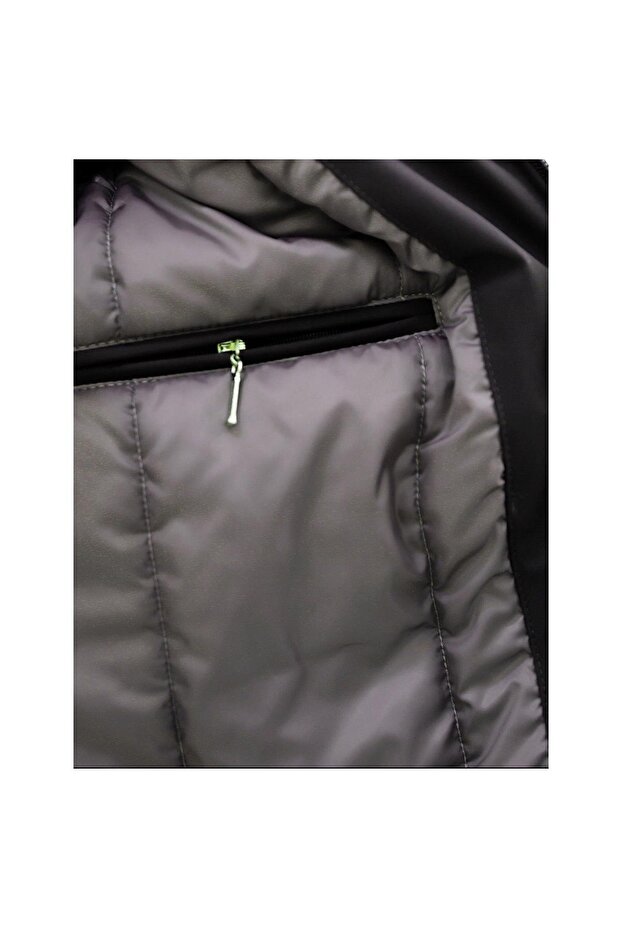 ANTRASİT Kışlık Mont - 4