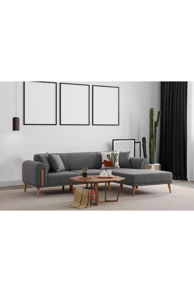 LEON SAĞ KÖŞE GRİ - 2