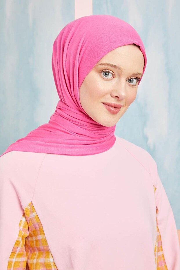 Pembe Five Penye Şal - 2