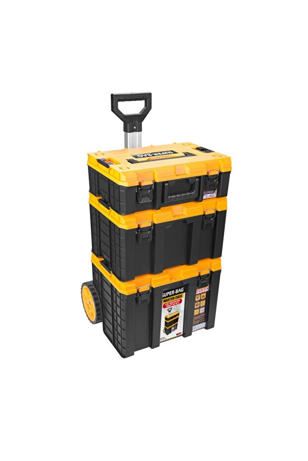 حقيبة سوبر باج ASR-6030 ماستر كيس مع عجلات، مجموعة حقائب S-M-L، 3 قطع