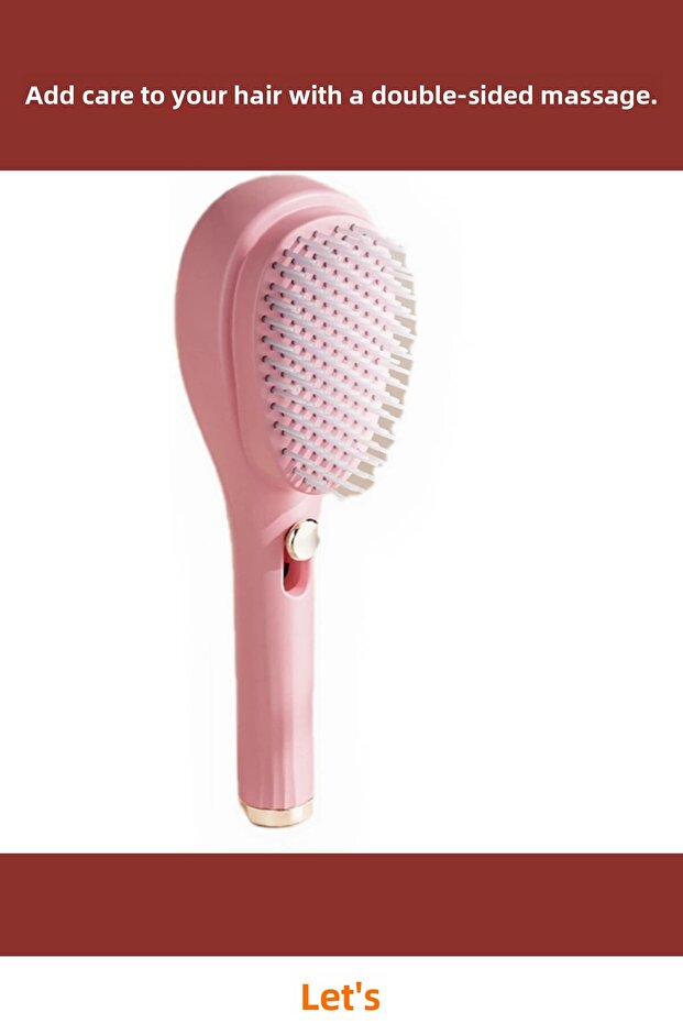 مشط تنظيف الشعر مع خاصية التدليك الأوتوماتيكي - 2