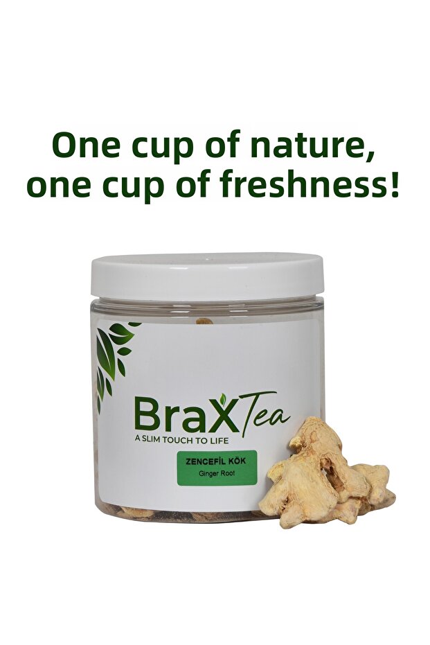 جذور الزنجبيل المجففة من الدرجة الأولى 200 جرام - 1