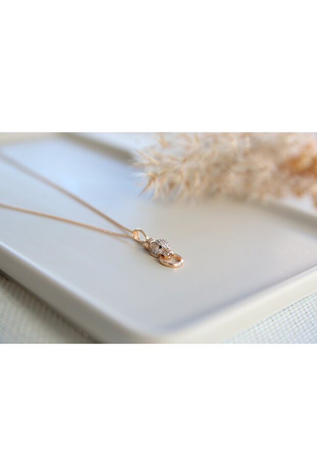 Model Aslan Çelik Kolye - 2