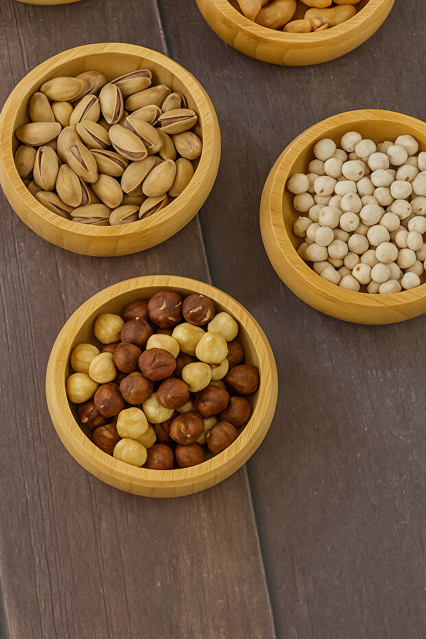 BAMBU AHŞAP ÇEREZLİK&KAHVALTILIK 5'Lİ - 2