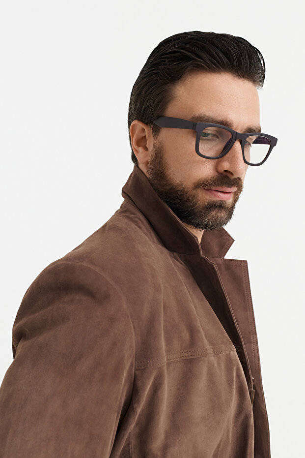 Suet Blazer Ceket - 3