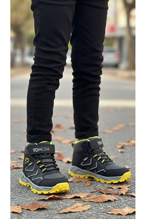 Children's Waterproof Winter Boots - Smoked Yellow