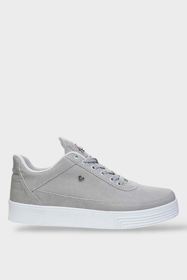 Men's Daily Soft Inner Lined Stylish Sneaker Sports Shoes GRAY