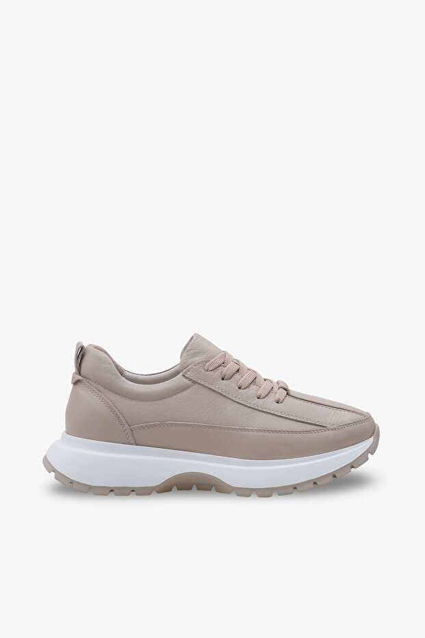 Galce Women's Wedge Sneaker Sports Shoes Mink