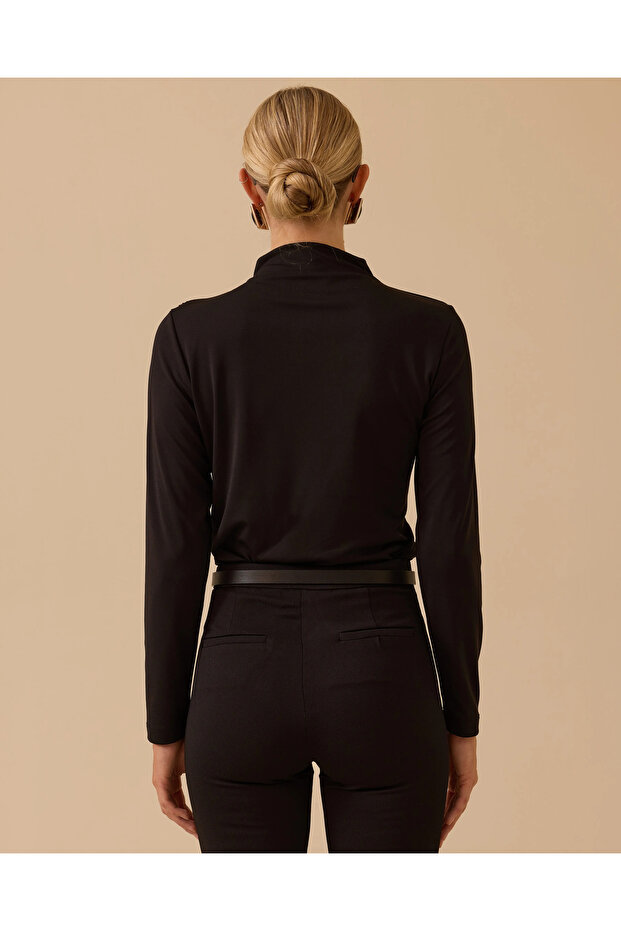 Drapeli Dar Kesim Bluz - 6