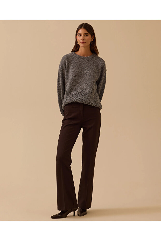 Pul Detaylı Triko Kazak - 2