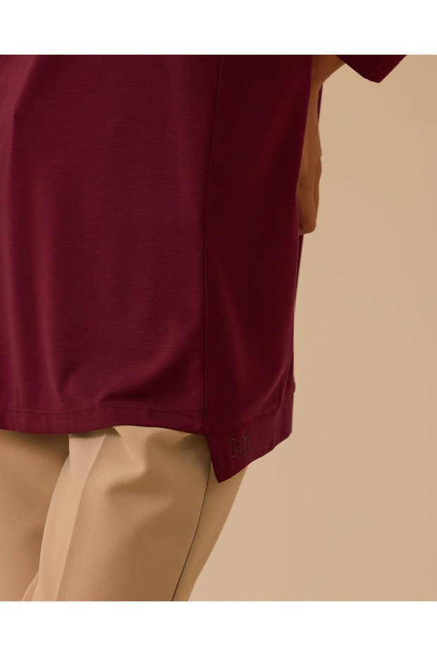 Туніка з круглим вирізом Basic - 4