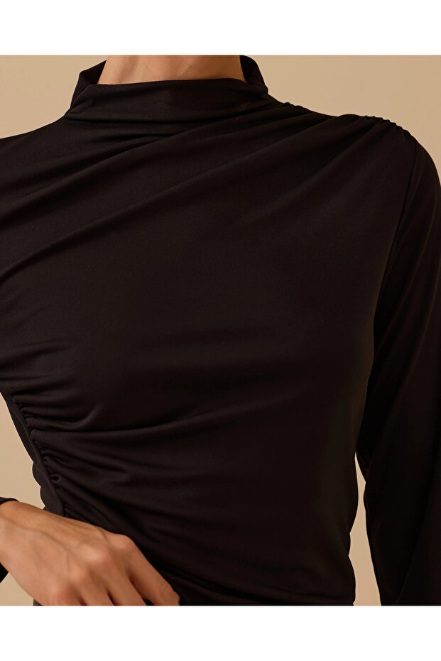 Drapeli Dar Kesim Bluz - 7