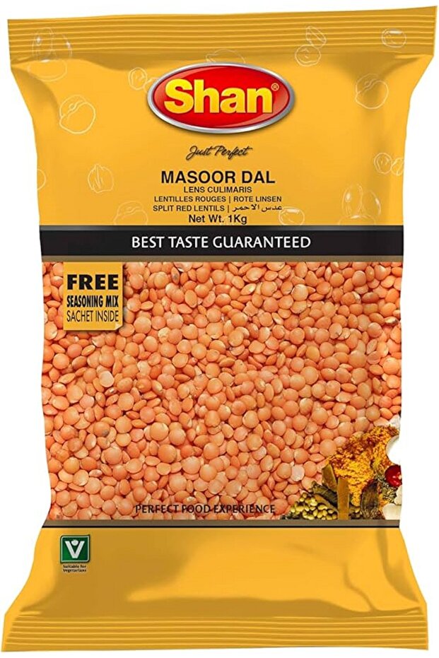 Masoor Whole 1kg x 6