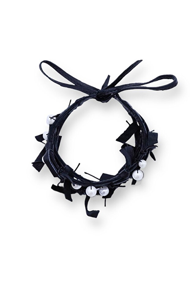 Pellis Deri Choker Kolye - 4