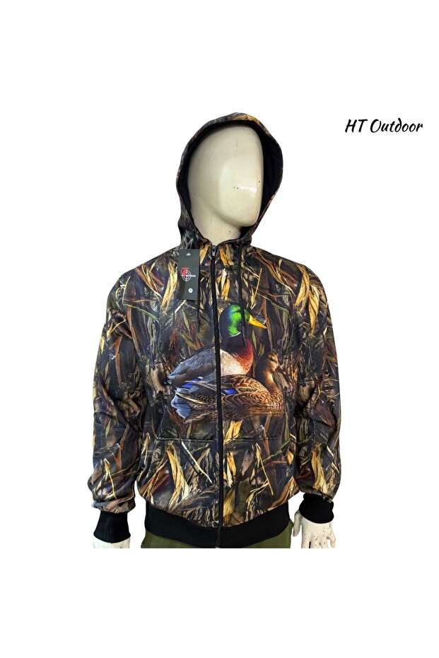 Duck Patterned Winter Jacket - 2