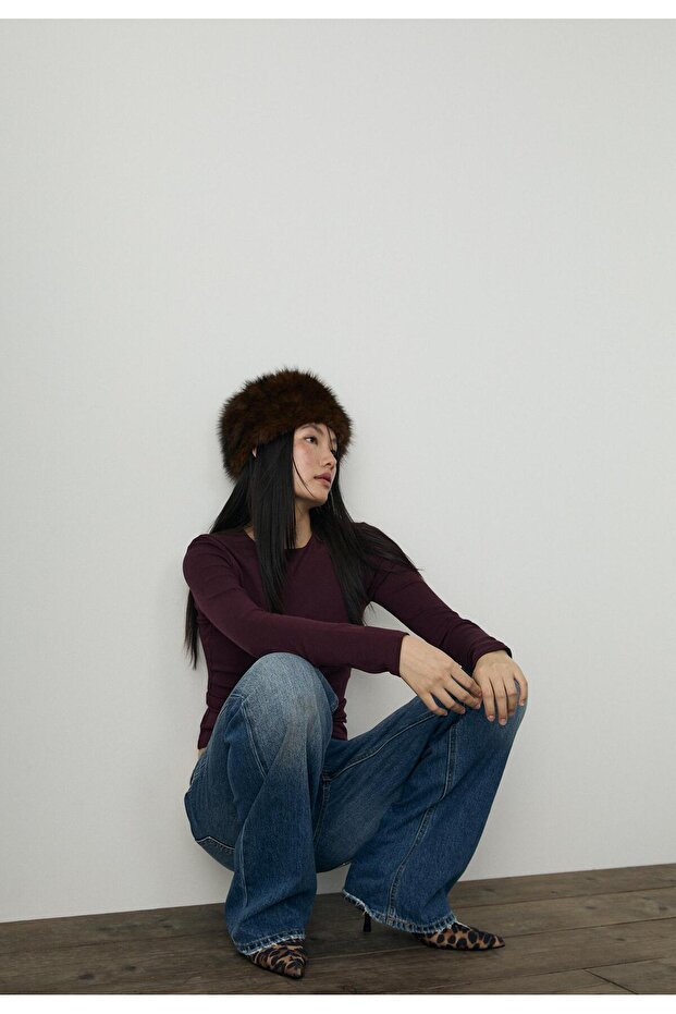 Desenli kısa sivri topuklu bot - 2