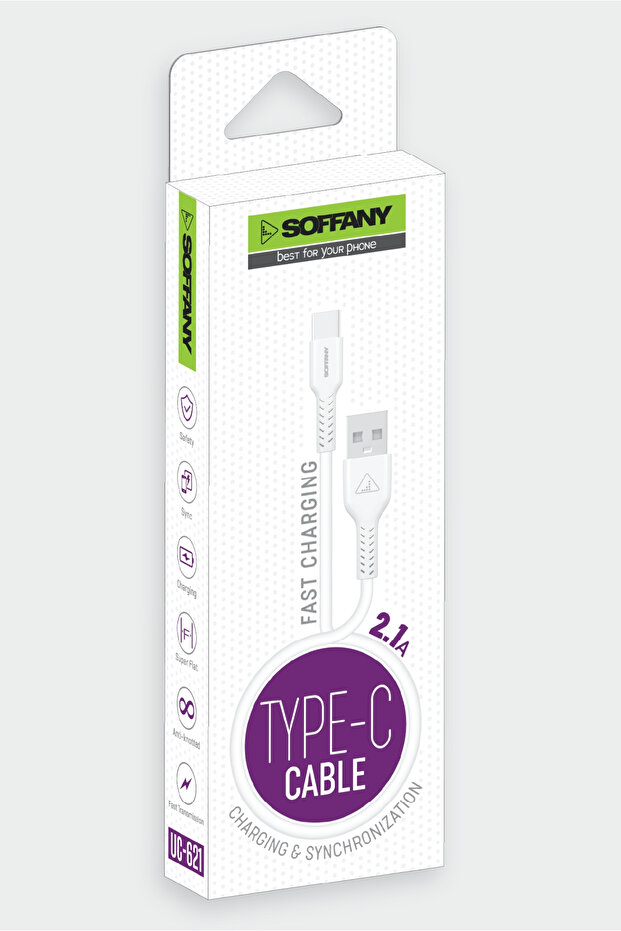 UC-621 USB-C USB Data Kablosu - 4