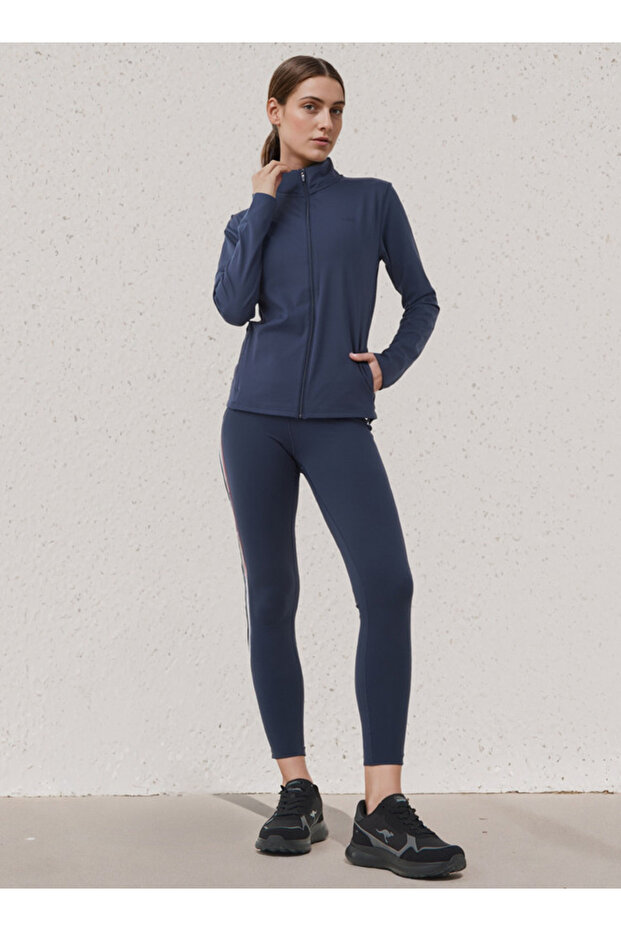 سترة رياضية بسحاب أمامي وجيوب - 2