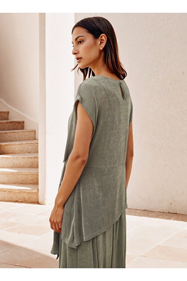 Draped Clasp Top - 3