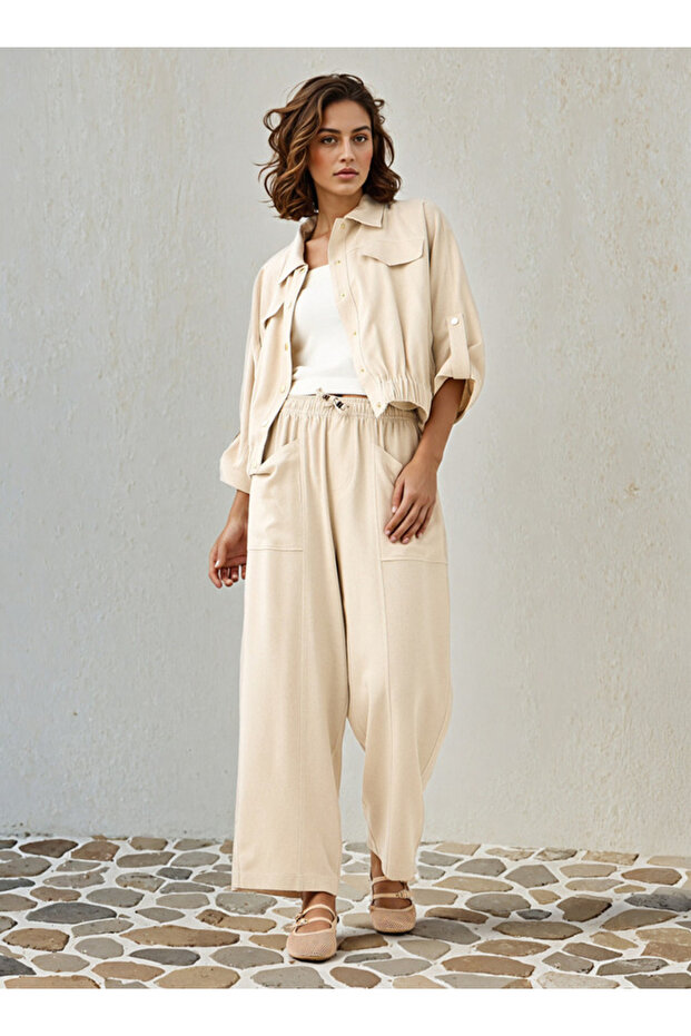 سترة قصيرة ذات ياقة - 2