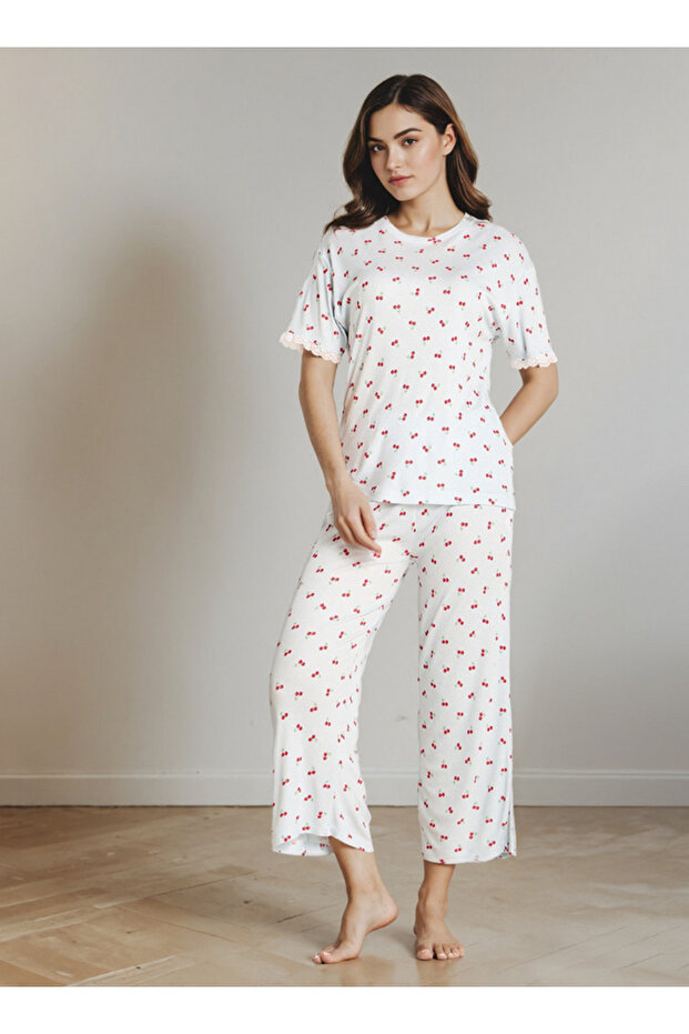 Printed Capri Set - 1