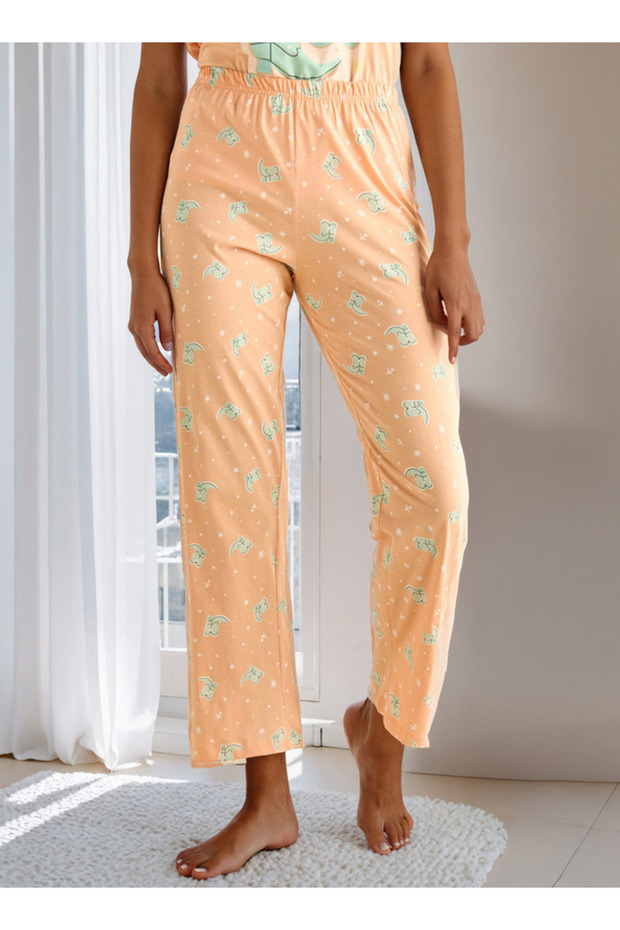 طقم بيجامة مطبوع - 3