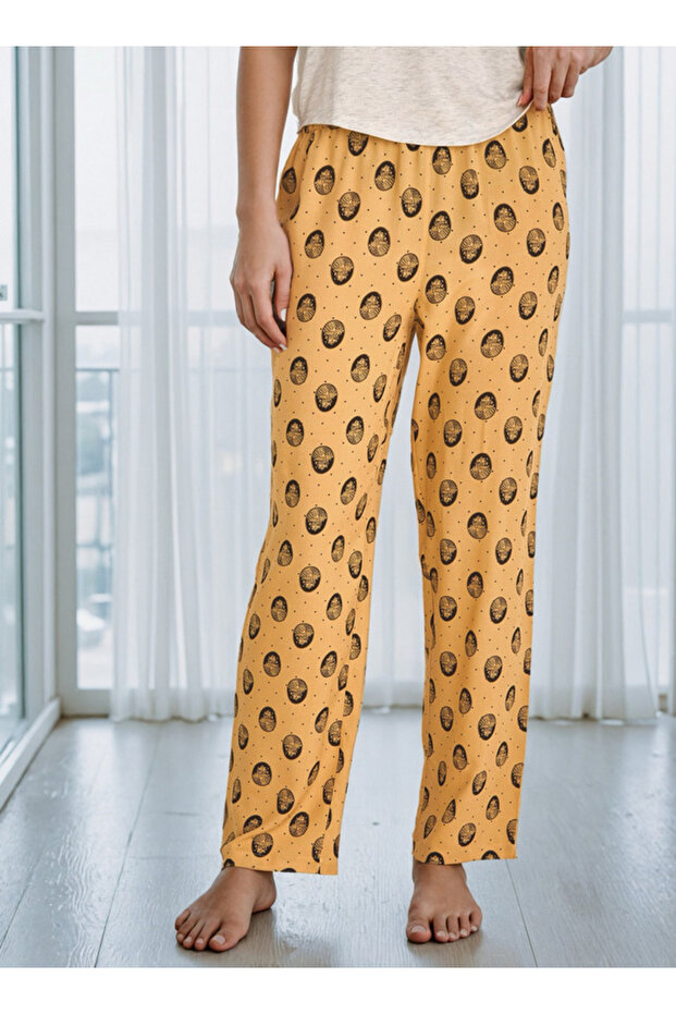 طقم بيجامة مطبوع - 4