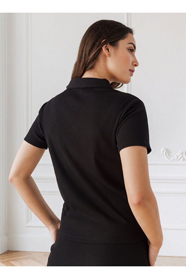 تي شيرت جوني كولر مضلع - 4