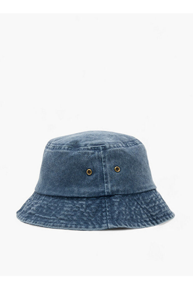 قبعة دلو من قماش الدنيم - 4