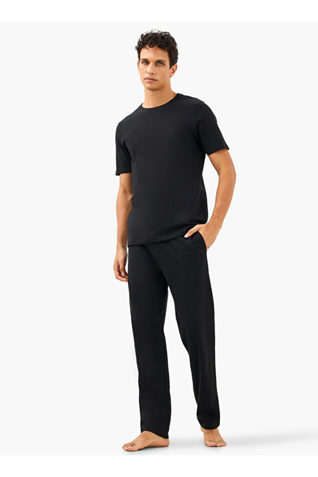 Drawstring Closure Pyjama Set - 1