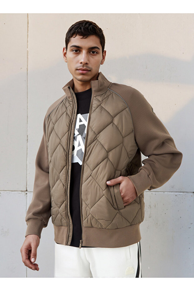 جاكيت رجالي مبطن بسحاب - 1