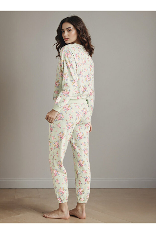 طقم بيجامات مطبوع - 3