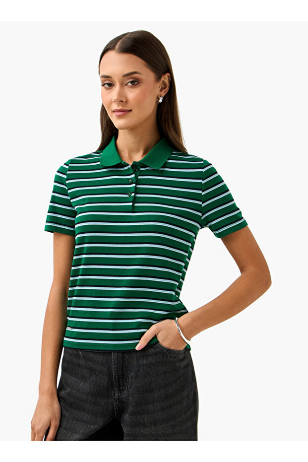 Rib Polo Tee - 1