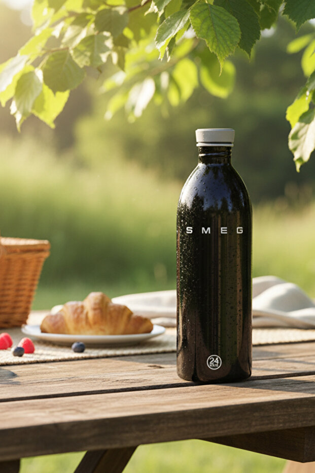 Urban Bottle Black Flask 1L Water Bottle