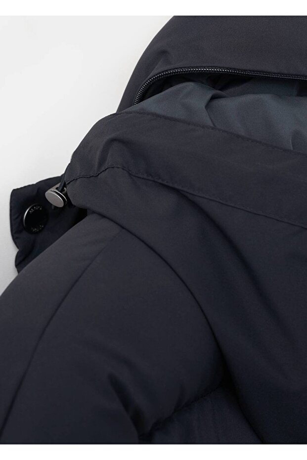 Su itici kapitone kısa anorak - 6