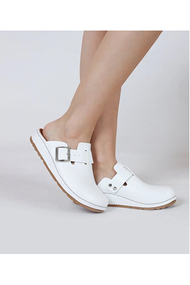Fly Soft Unisex Orthopedic 7-Point Sabo Non-Slip Sole Supported Doctor, Nurse, Chef, Pharmacist Slippers