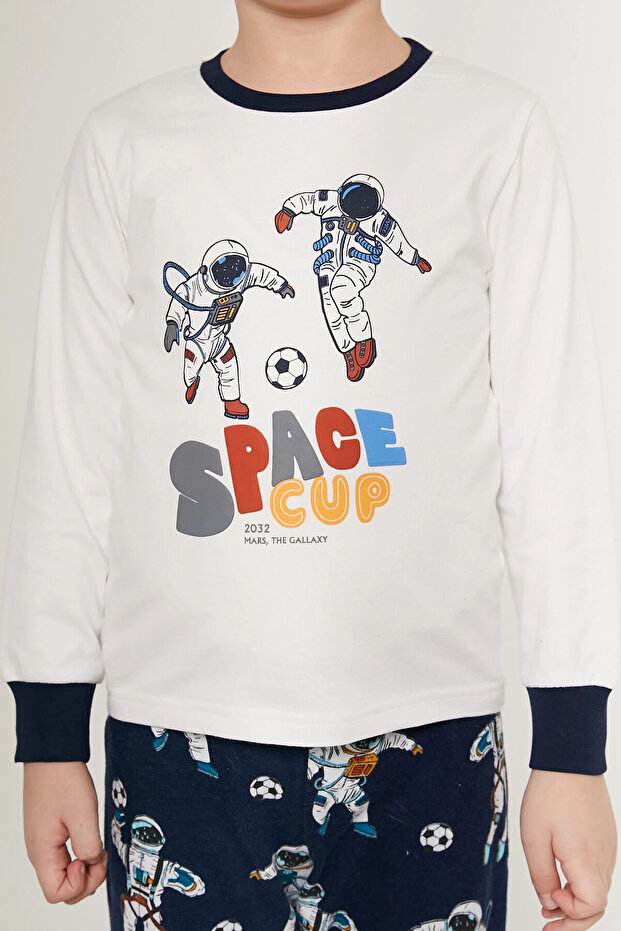 BOY'S DOUBLE SET - CREAM - 4